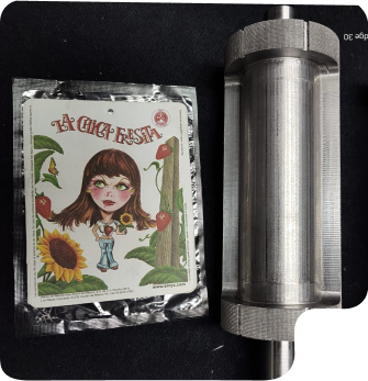 Rodillo para sellado de celofán